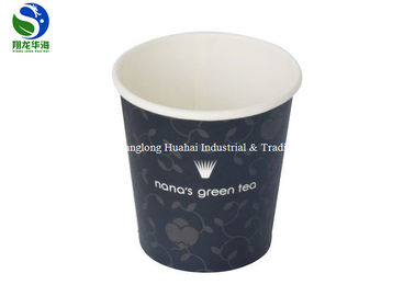12oz Microwaveable PLA Coated Paper Cup Leakproof With Eco - Friendly Lid