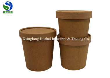2020 Disposable Kraft paper bowl biodegradable food container Eco-friendly food take away packaging box
