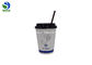 8oz Embossed Paper Recyclable Drinking Cups For Juice Coffee Drinking