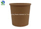 Disposable popular large capacity 85oz popcorn bucket with round bottom Chinese leading supplier paper popcorn bucket
