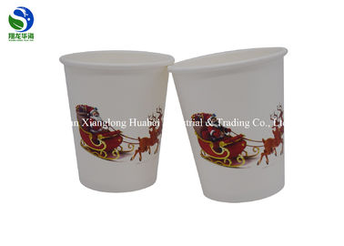 Distinctive Color Changing Paper Cups 10oz Biodegradable Single Wall