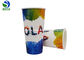 Odorless Biodegradable Single Wall Paper Coffee Cups PLA Lining Customized Cup Style