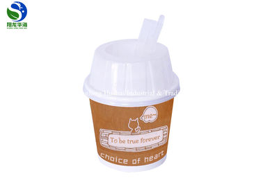 10oz Paper Ice Cream Cups Food Grade Disposable Ice Cream Bowls With Lids