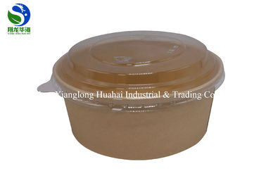 Food grade factory directly sale takeaway round paper bowl for salad